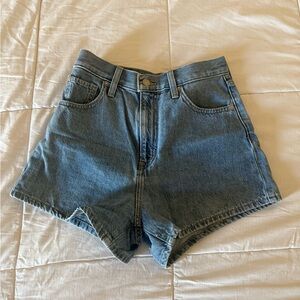 Levi's Blue Jean Shorts Classic Cut-Off Style